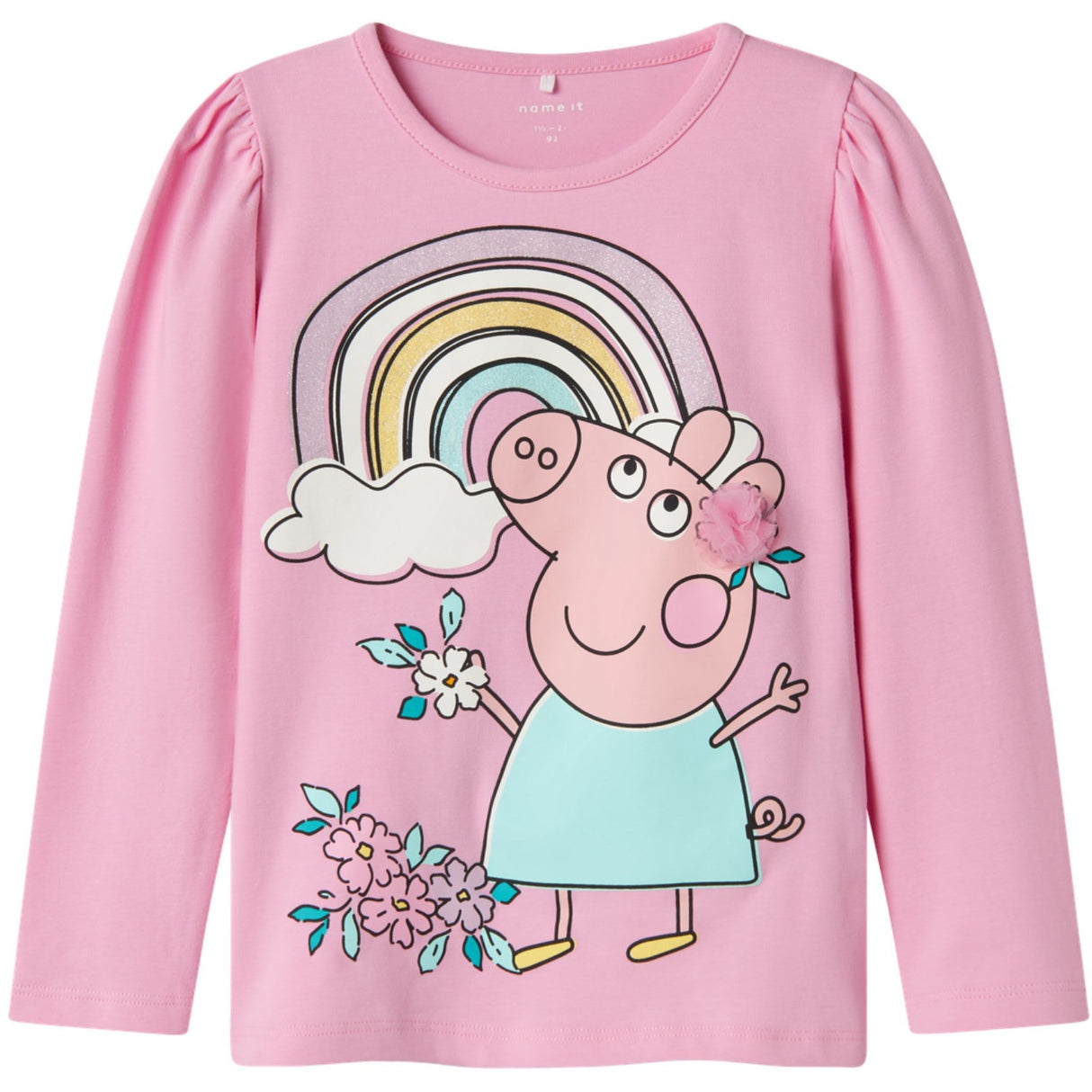 Name It Pink Frosting Fiffi Peppa Pig Blus