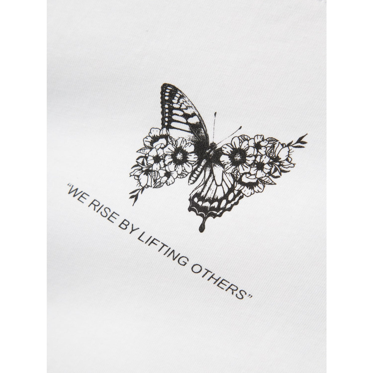 Name It Bright White Black Dane Regular T-Shirt