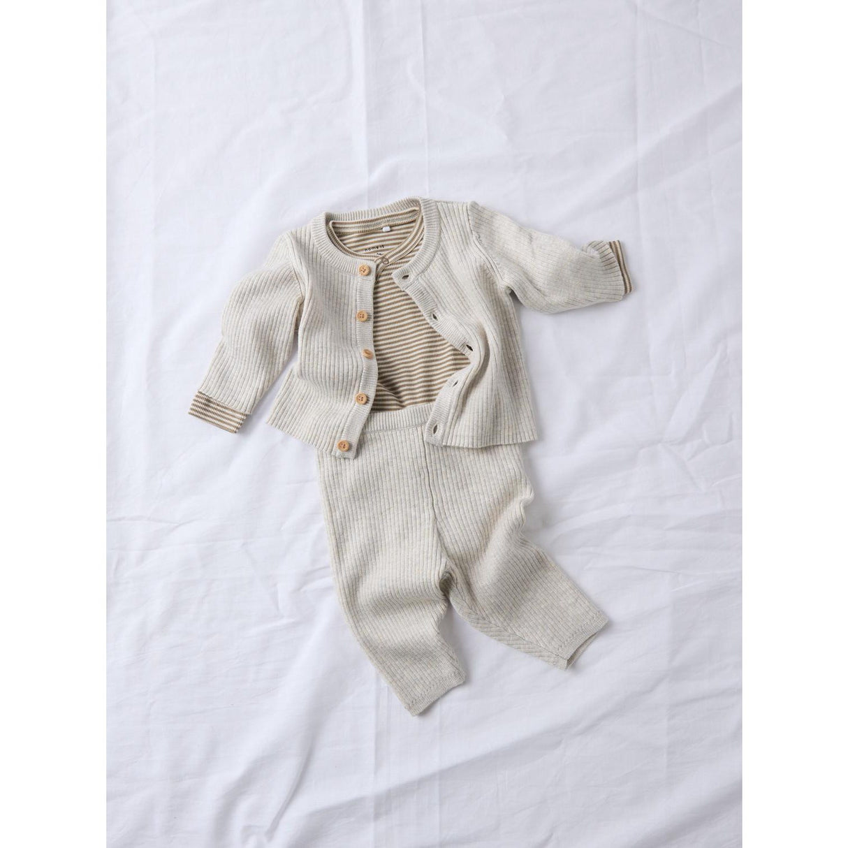 Name It Peyote Melange Obi Stickad Cardigan