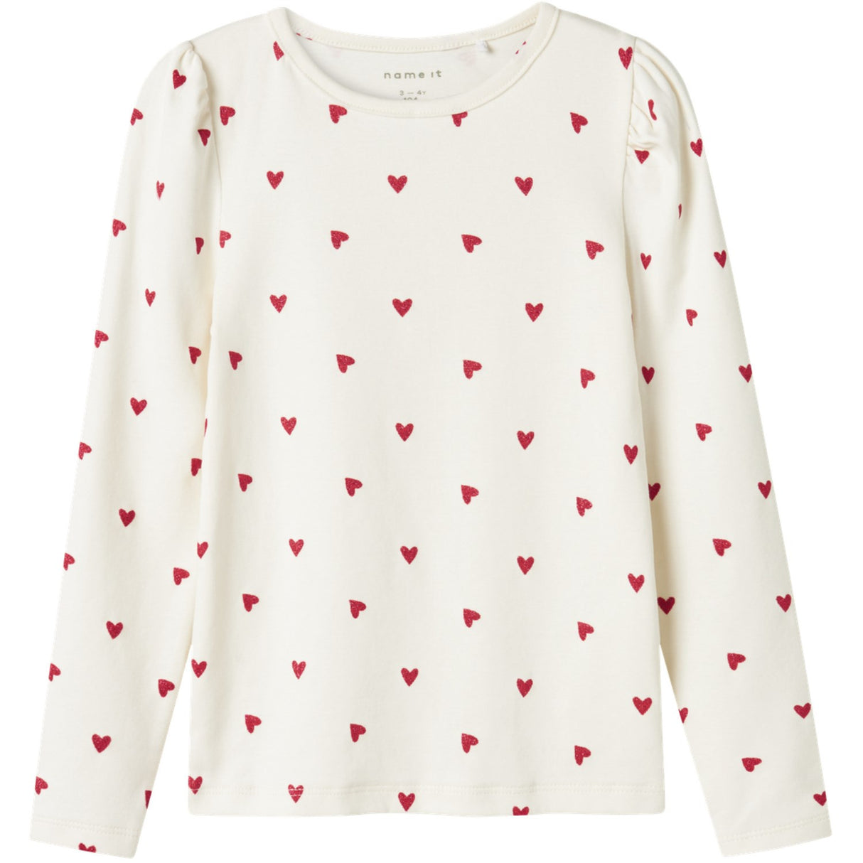 Name It Cloud Dancer Dheart Blus