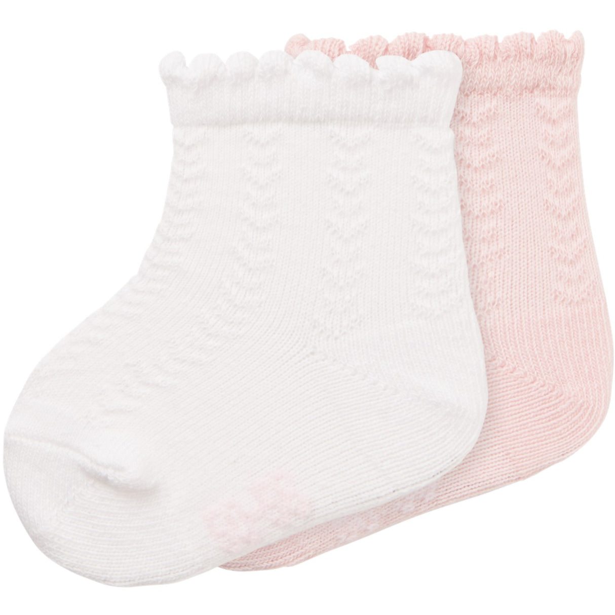 Name It Bright White Ballerina Ditta 2-Pack Strumpor