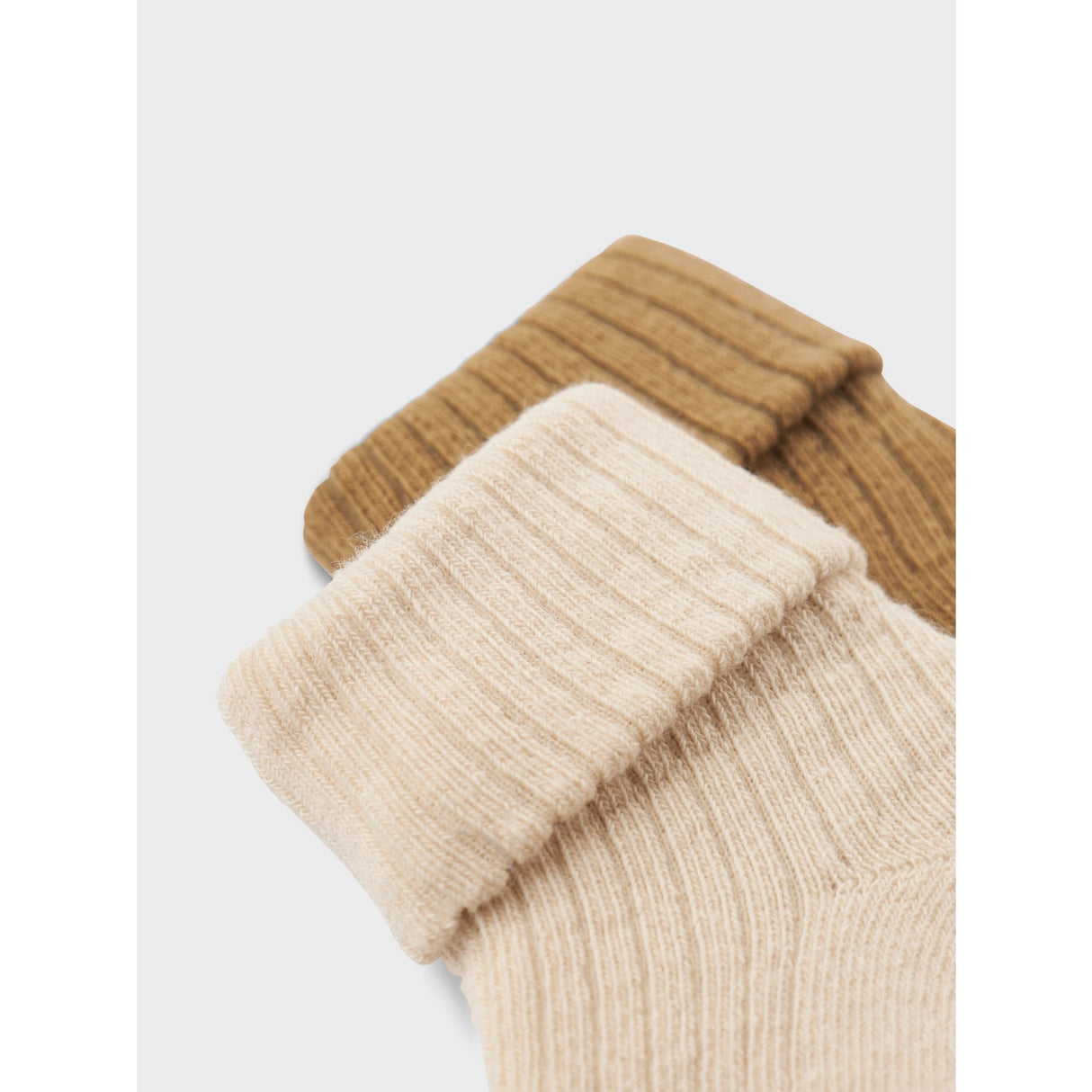 Name It Summer Sand Elmwood Nogat 2-Pack Strumpor