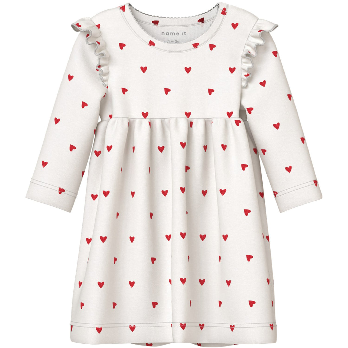 Name It Cloud Dancer Dheart Klänning