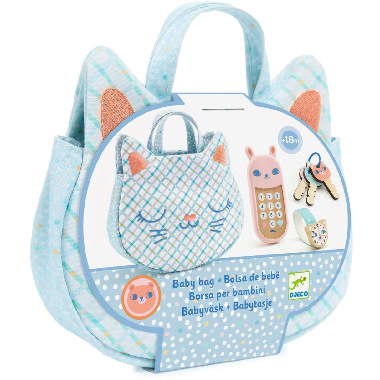 Djeco Handväska, Katt
