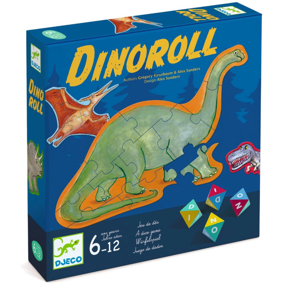 Djeco Spel, Dinoroll