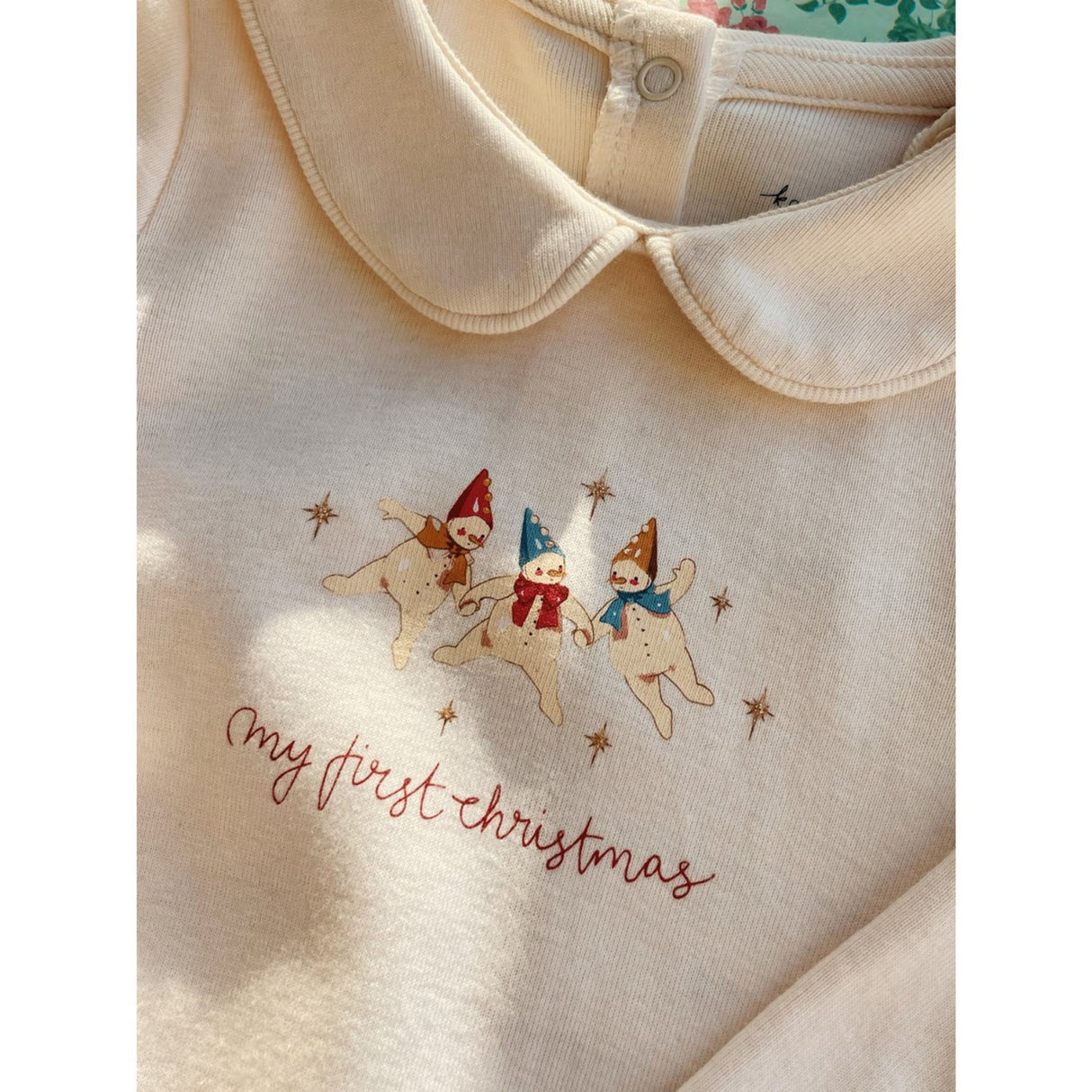 Konges Sløjd Antique White My First Christmas Body Gots