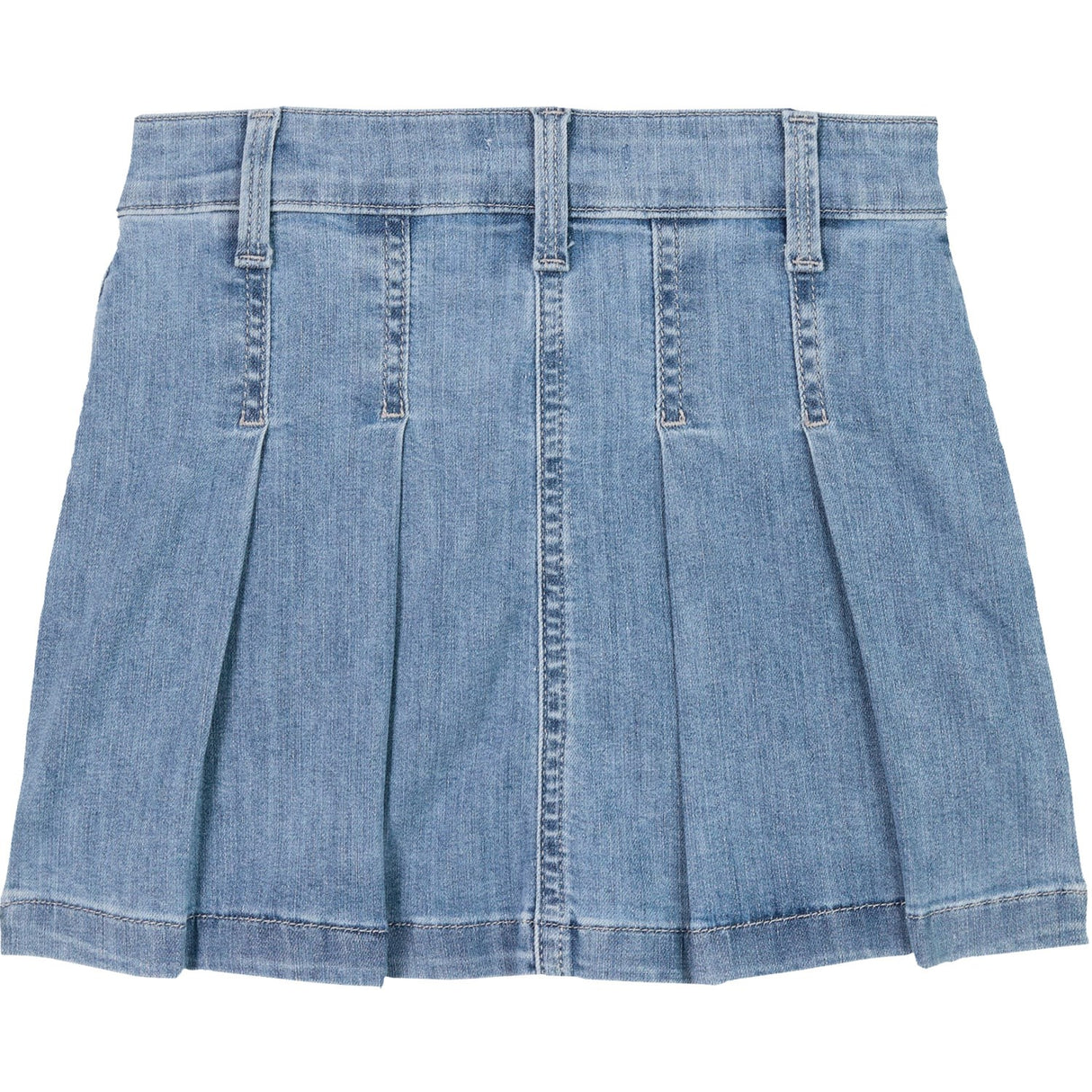 Tommy Hilfiger Drapey Denim Kjol Pleated