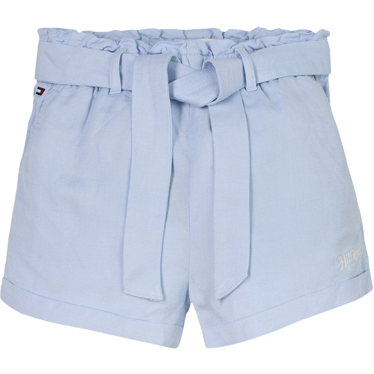 Tommy Hilfiger Breezy Blue Linne Pull On Shorts