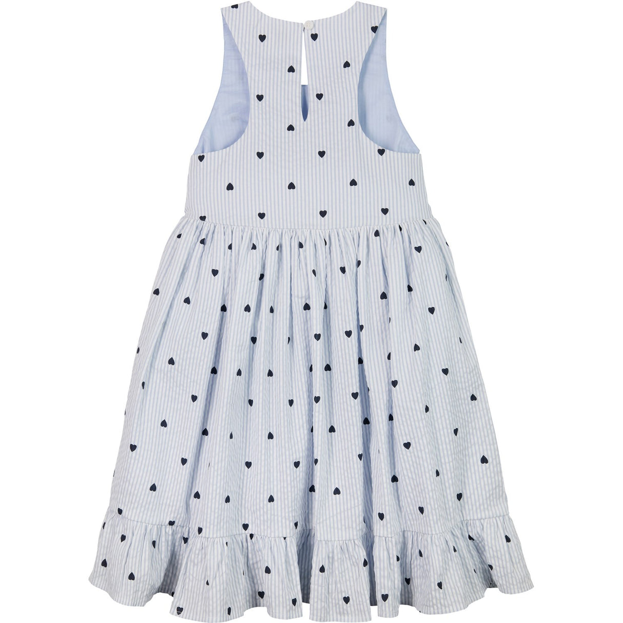 Tommy Hilfiger Breezy Blue Stripes Aop Seersucker Klänning