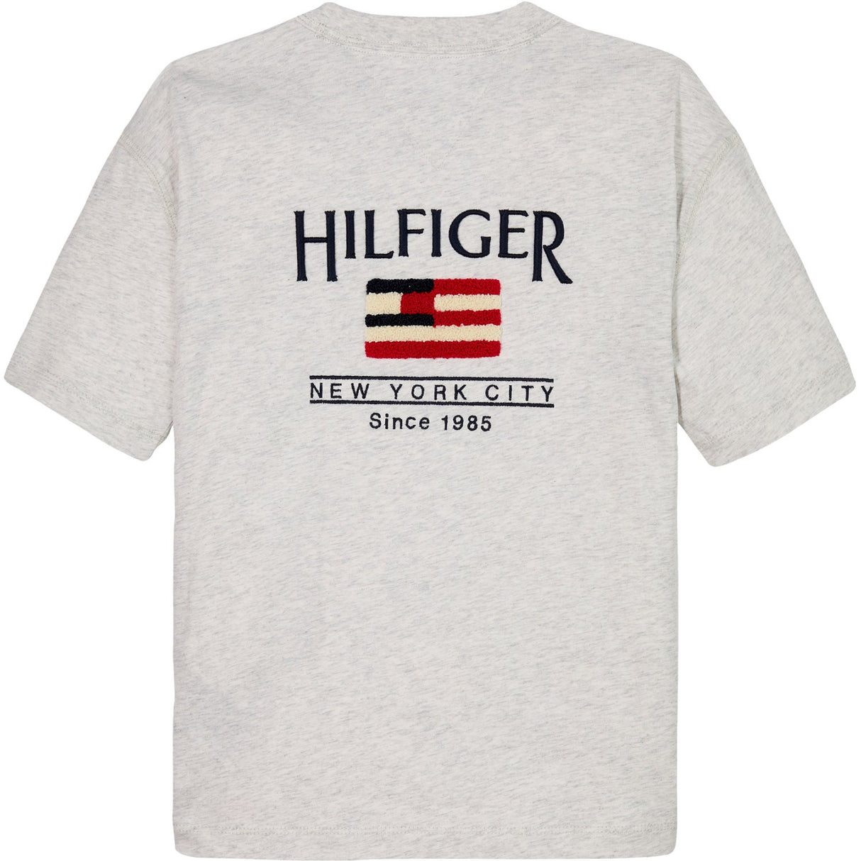 Tommy Hilfiger Snow White Heather Flag Terry Emb T-Skjorta