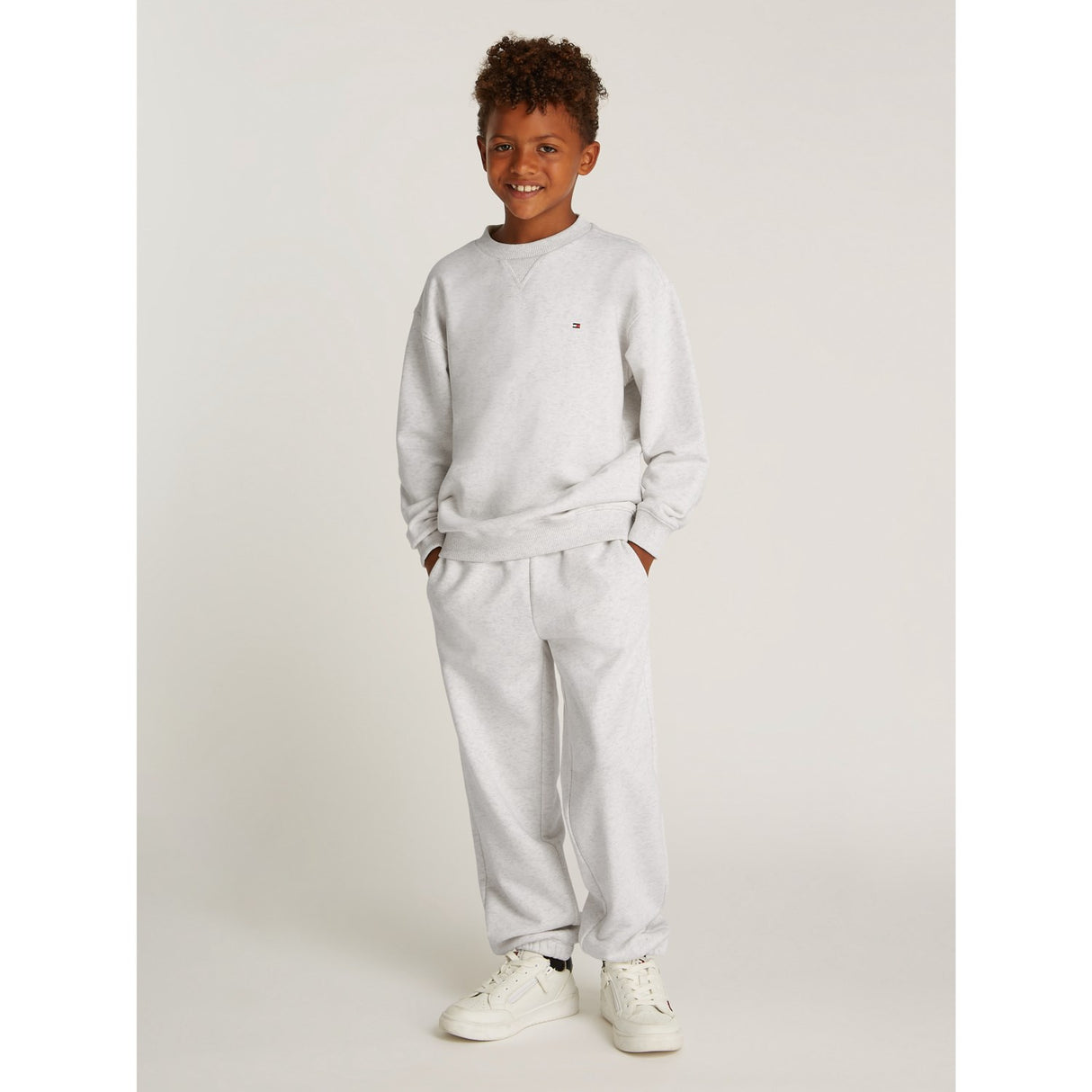 Tommy Hilfiger Snow White Heather U Timeless Sweatshirt