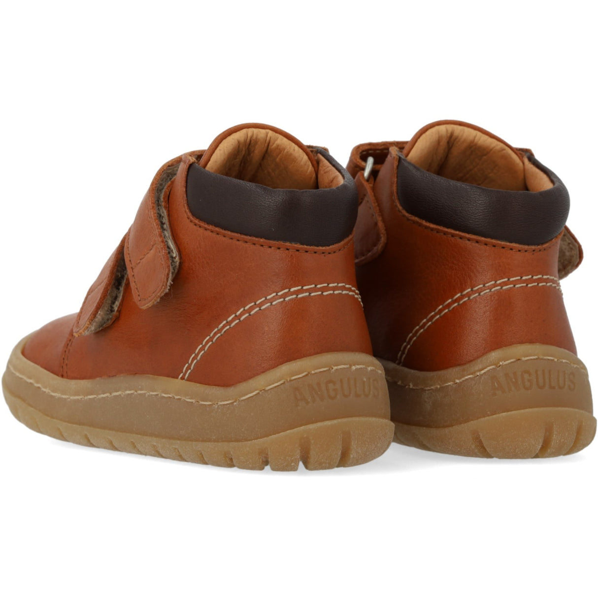 Angulus Cochnac/Tan/Dark Brown Börjar Mid-Cut Sneaker
