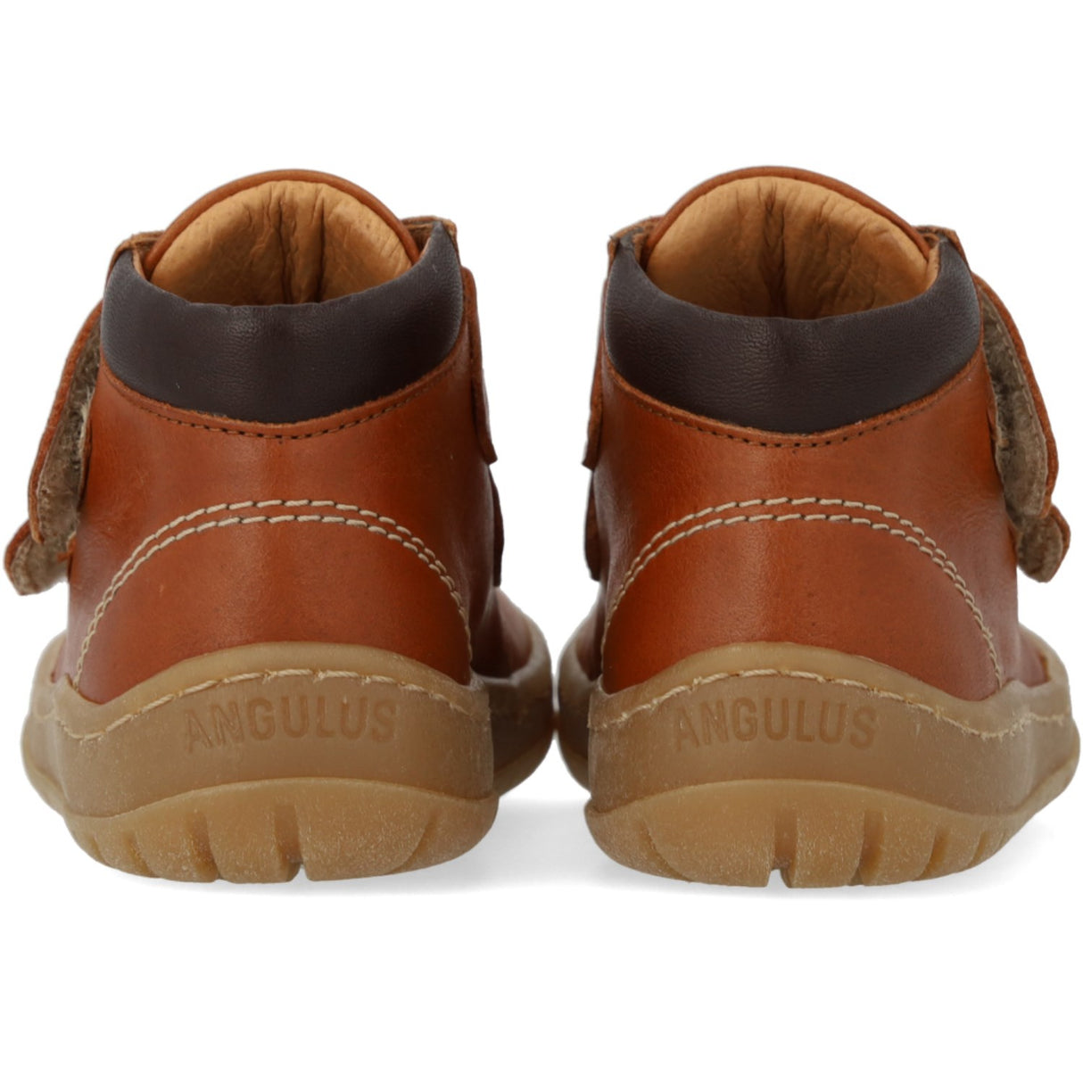 Angulus Cochnac/Tan/Dark Brown Börjar Mid-Cut Sneaker