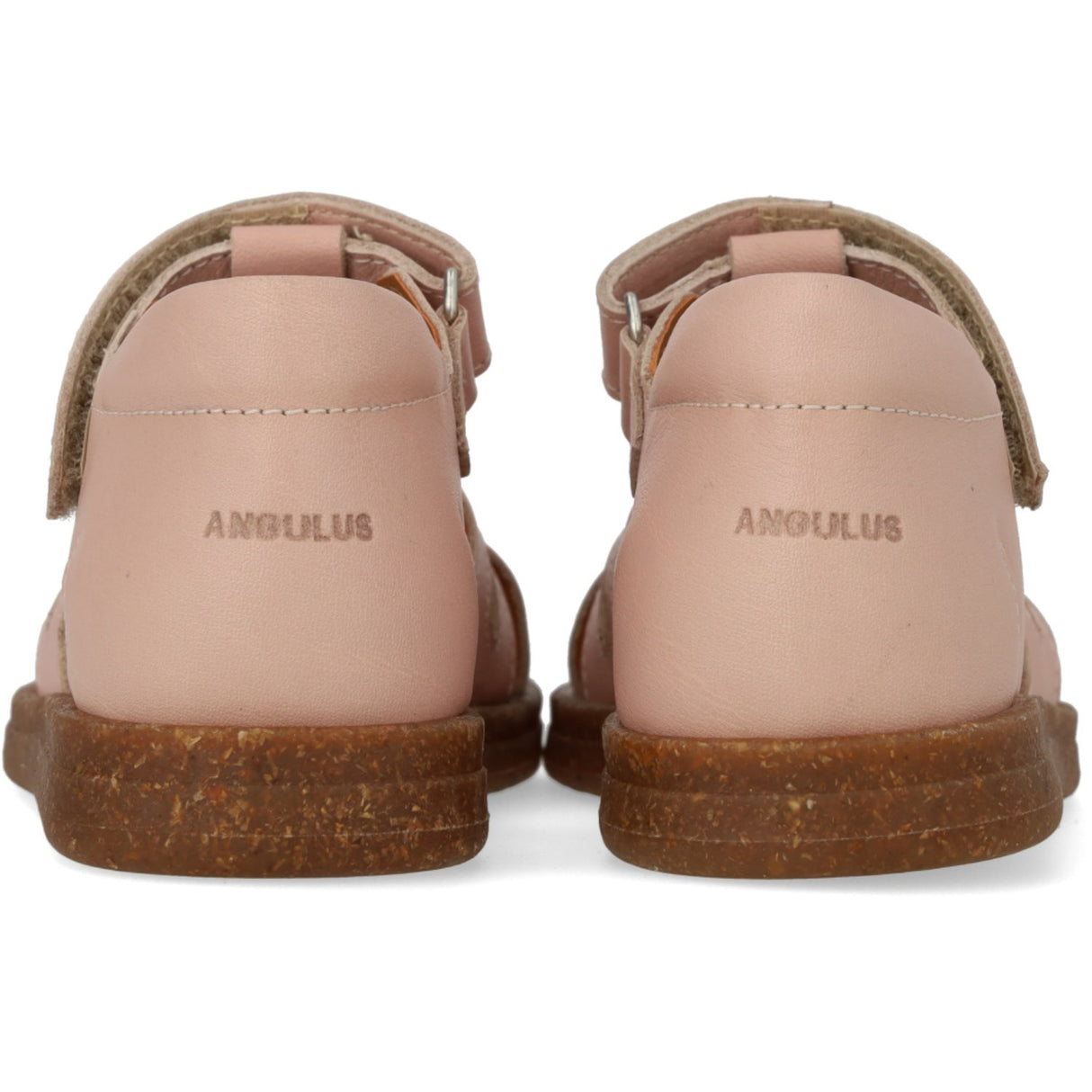 Angulus Rosebud/Rosebud Glitter Läder Hjärta Sandal med Glittrande Glitter Hjärta