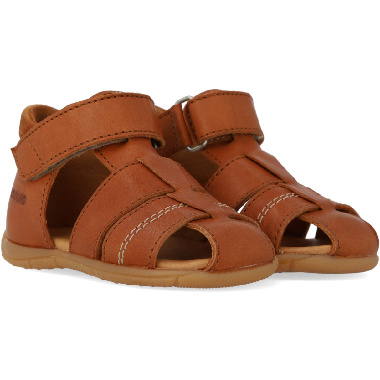 Angulus Cochnac Barnets Første Sandal Med Kontraststikninger