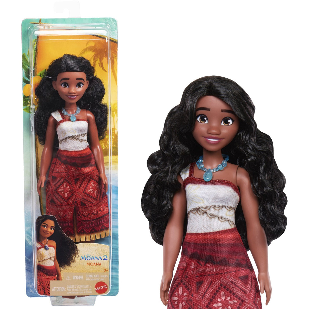 Disney Vaiana 2 Fashion Docka Moana