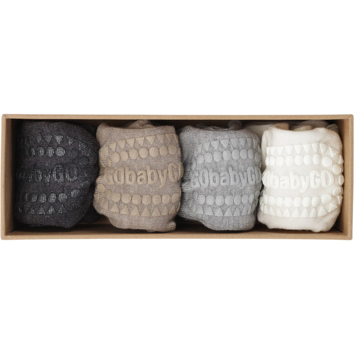 Gobabygo Grey/Sand/Off-White/Grey Combo Box Bambu