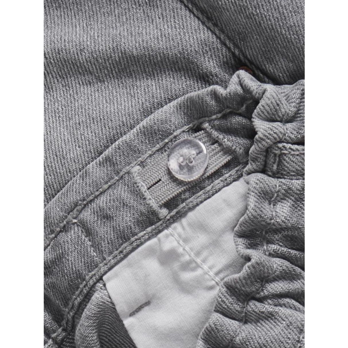 kids ONLY Medium Grey Denim Comet Wide Shorts Denim Mat624 Noos