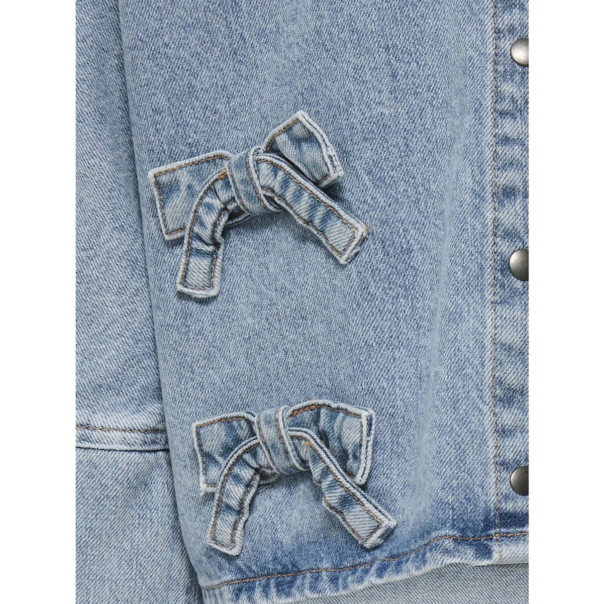 kids ONLY Light Blue Denim Grace 7/8 Rosett Skjorta Denim