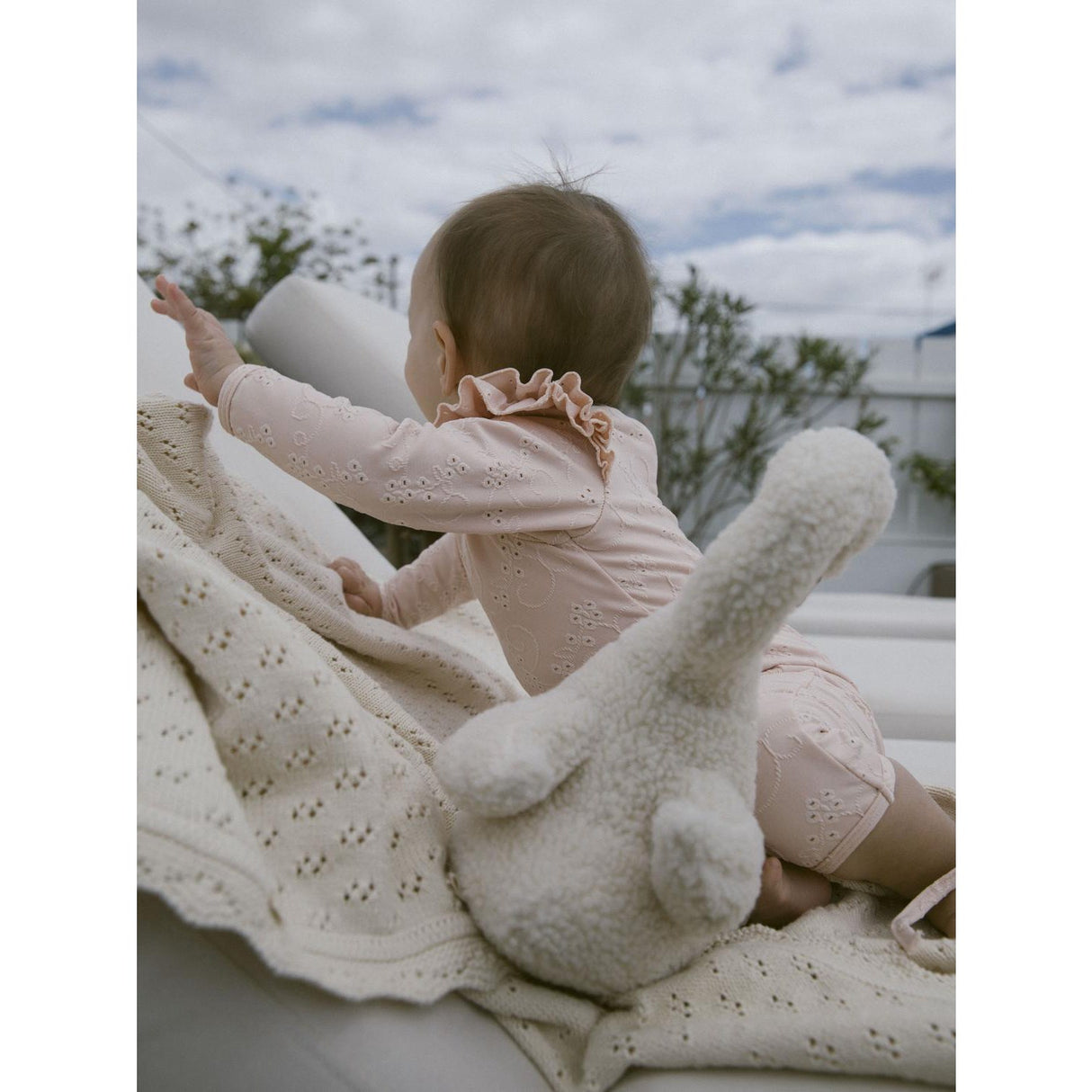 Lil'Atelier Peach Whip Felice UV Long Baddräkt