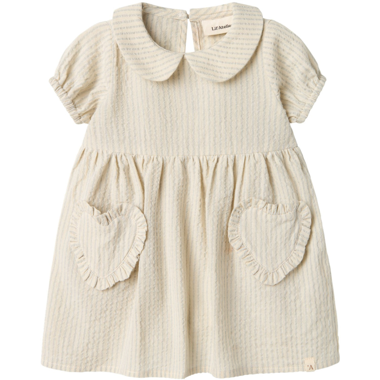 Lil'Atelier Vapor Blue Folly Loose Body Klänning