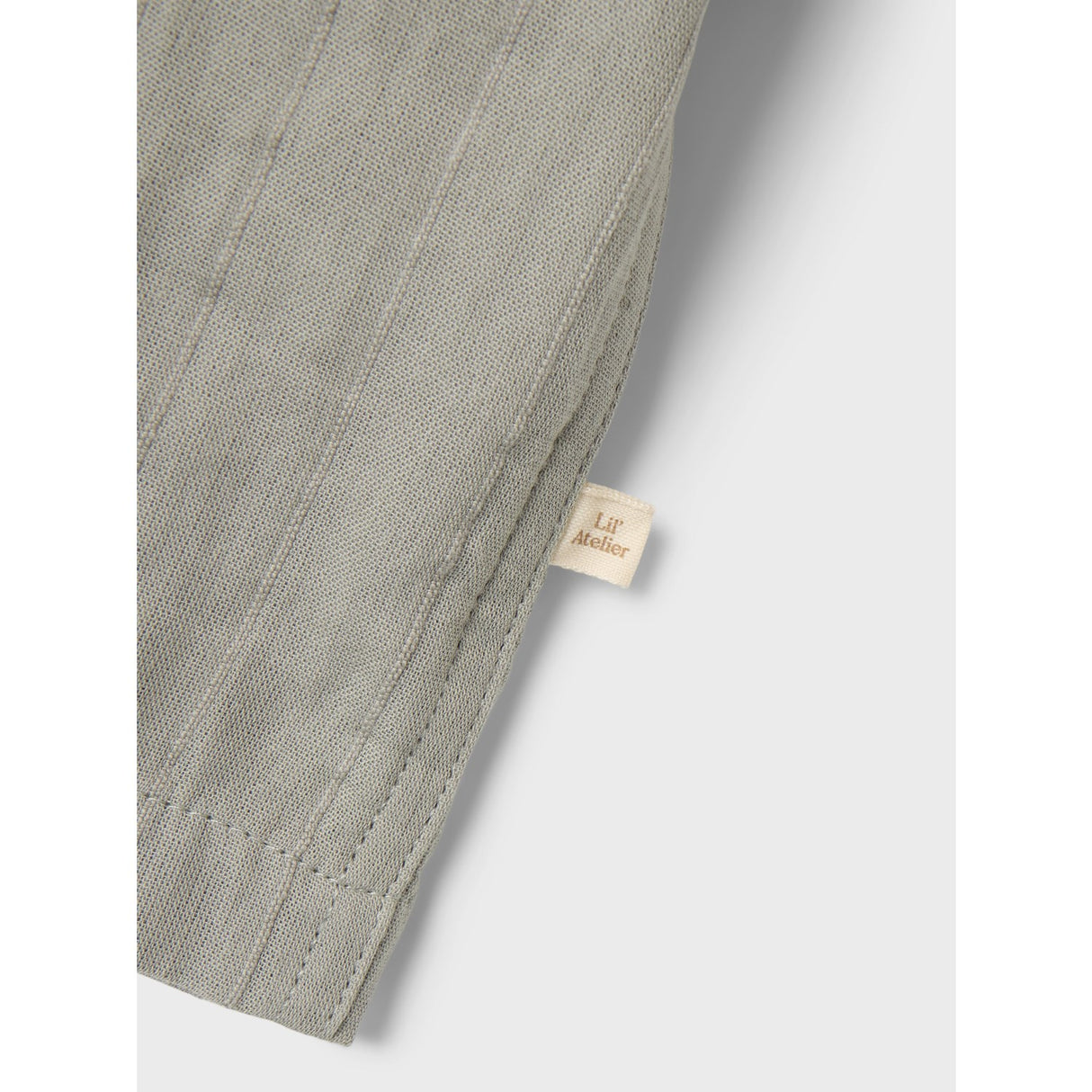 Lil'Atelier Forest Fog Felix Loose Skjorta