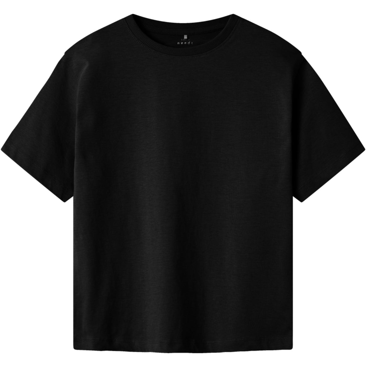 Name It Black Vobbo Regular T-Shirt Noos