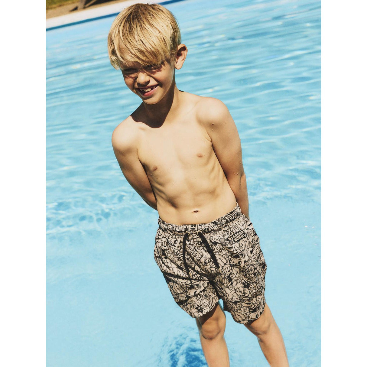 Name It Pure Cashmere Zatoony Badeshorts