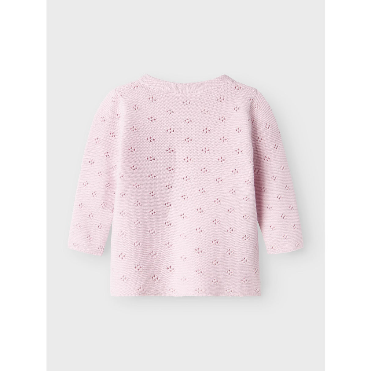 Name It Light Lilac Fie Stickad Cardigan