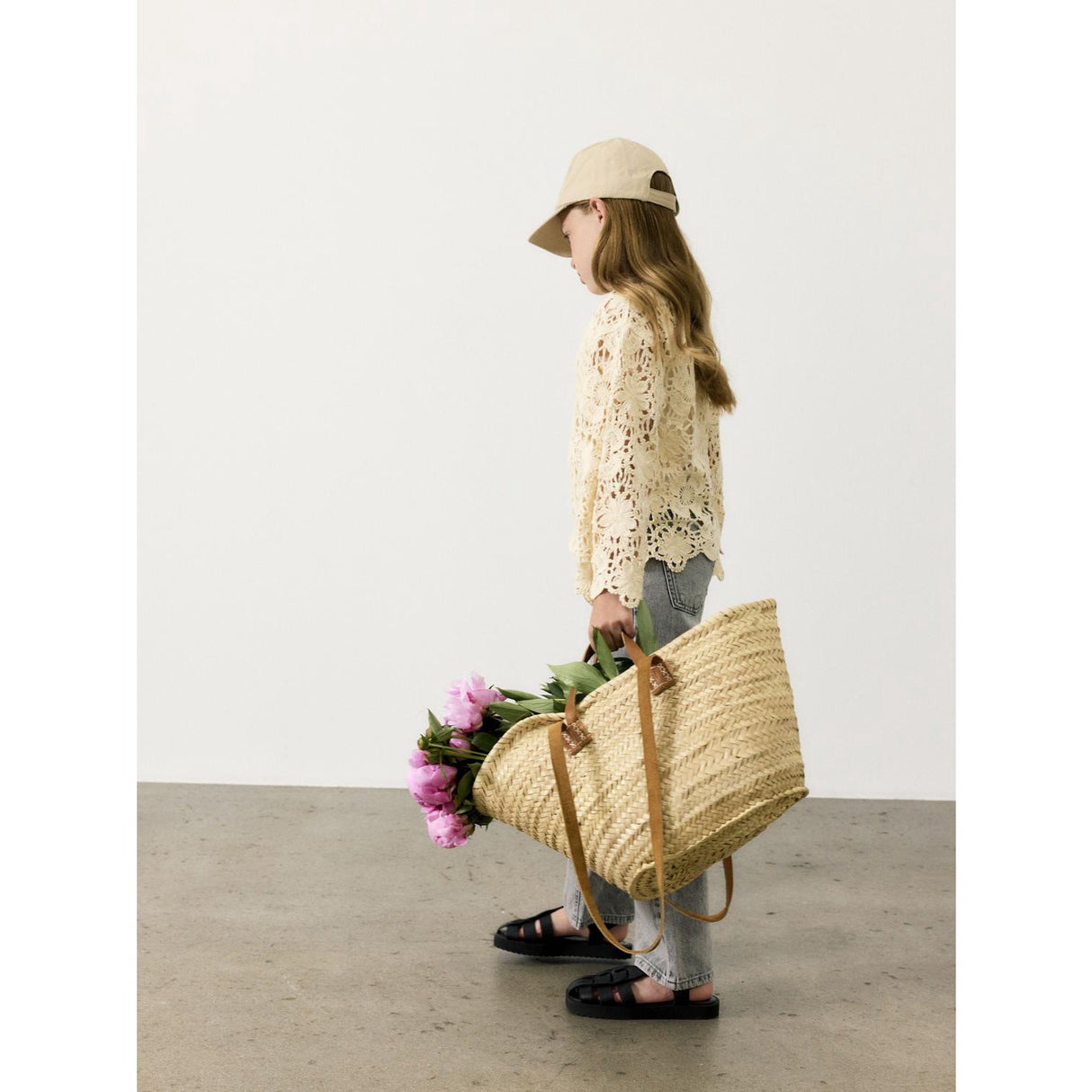 Name It Cloud Dancer Fenrun Stickad