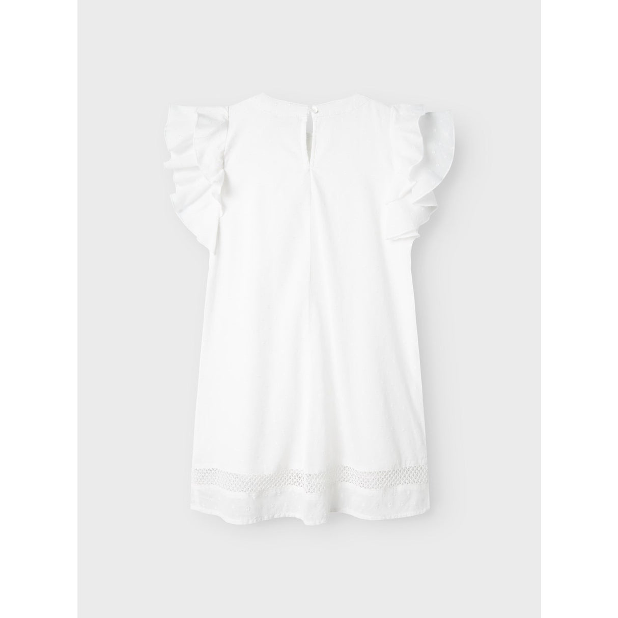 Name It Bright White Faride Klänning Noos