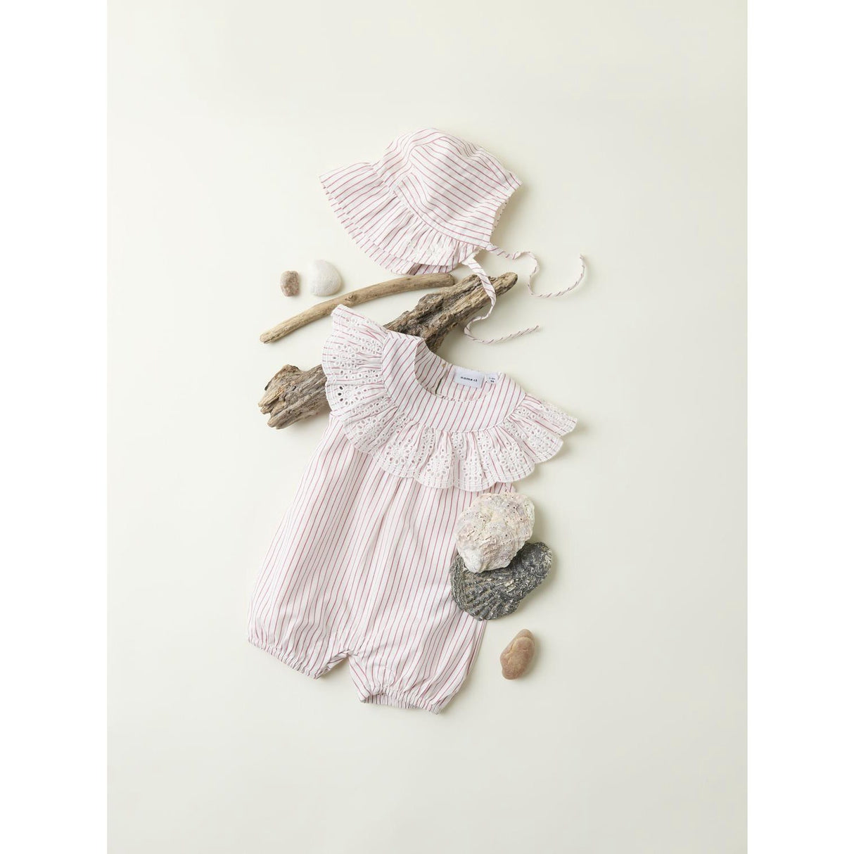 Name It Cloud Dancer Filine Sommardräkt