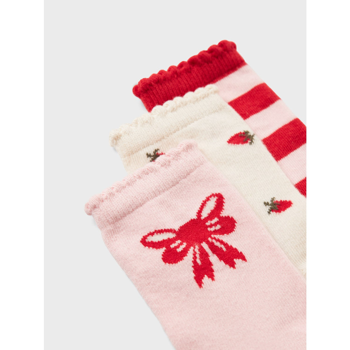 Name It Cloud Dancer Futti 3-Pack Strumpor