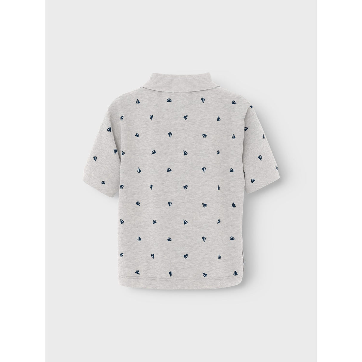 Name It Light Grey Melange Boats Volo Regular Pikétröja