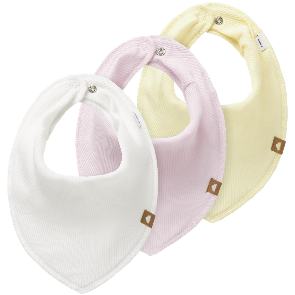 Name It Light Lilac Yvettefantasy 3-Pack Scarf Haklapp Rib