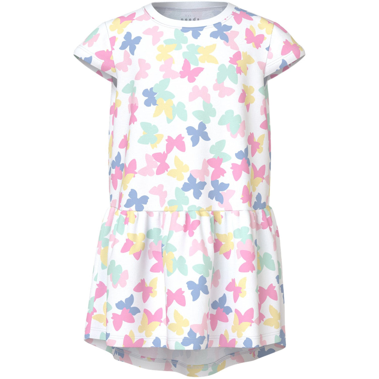 Name It Bright White Butterfly Vigga Klänning F1 Noos