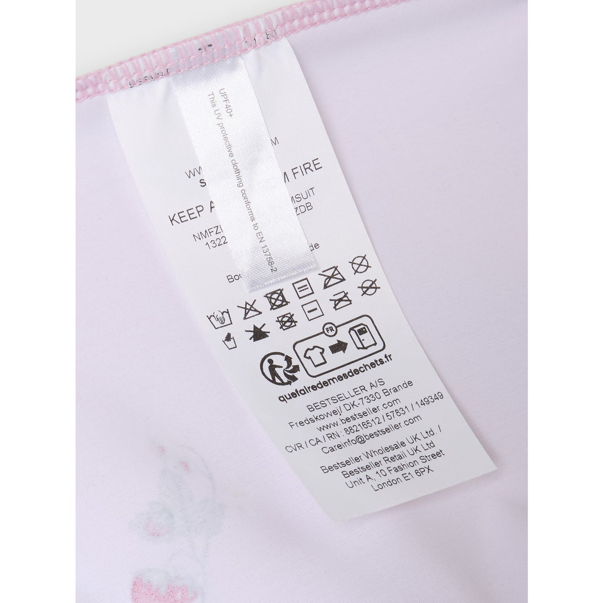 Name It Fragrant Lilac Zila 3/4 UV Baddräkt