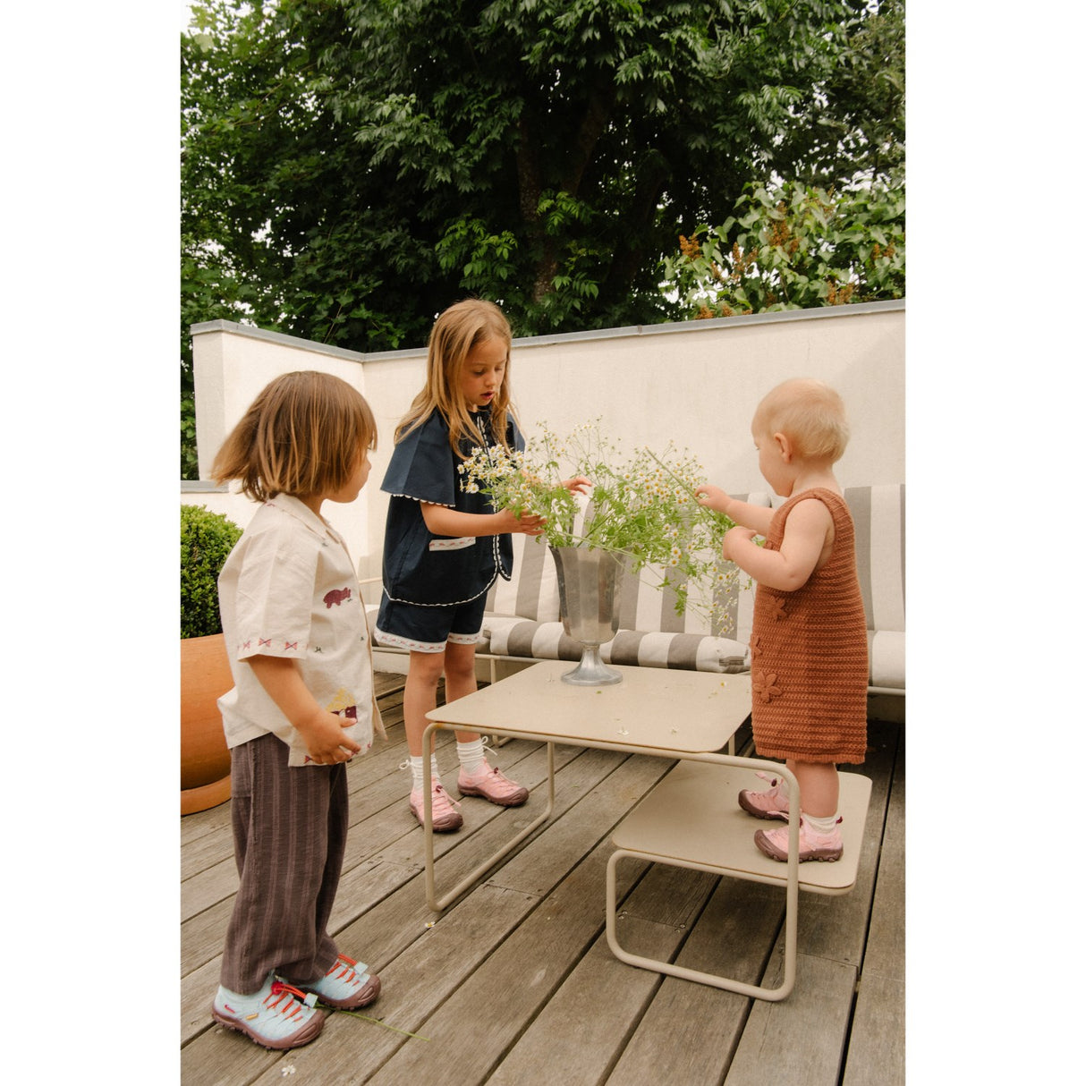 Bisgaard Rose Pink Trine Kjær X Luella Lace Skor