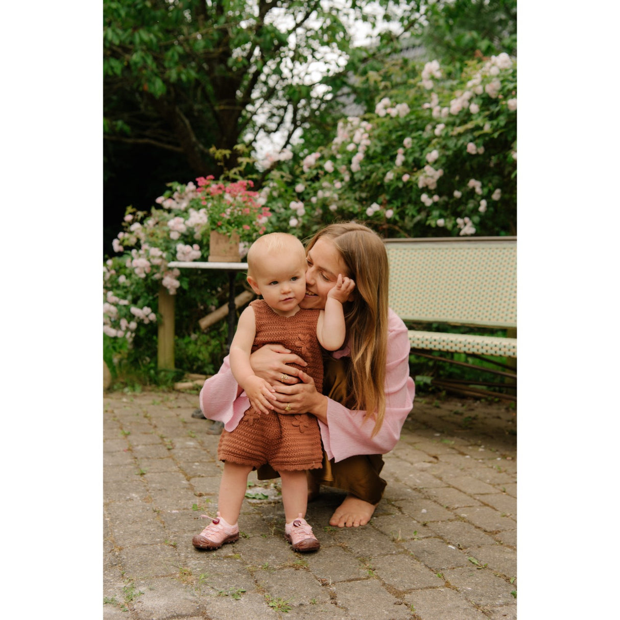 Bisgaard Rose Pink Trine Kjær X Luella Lace Skor