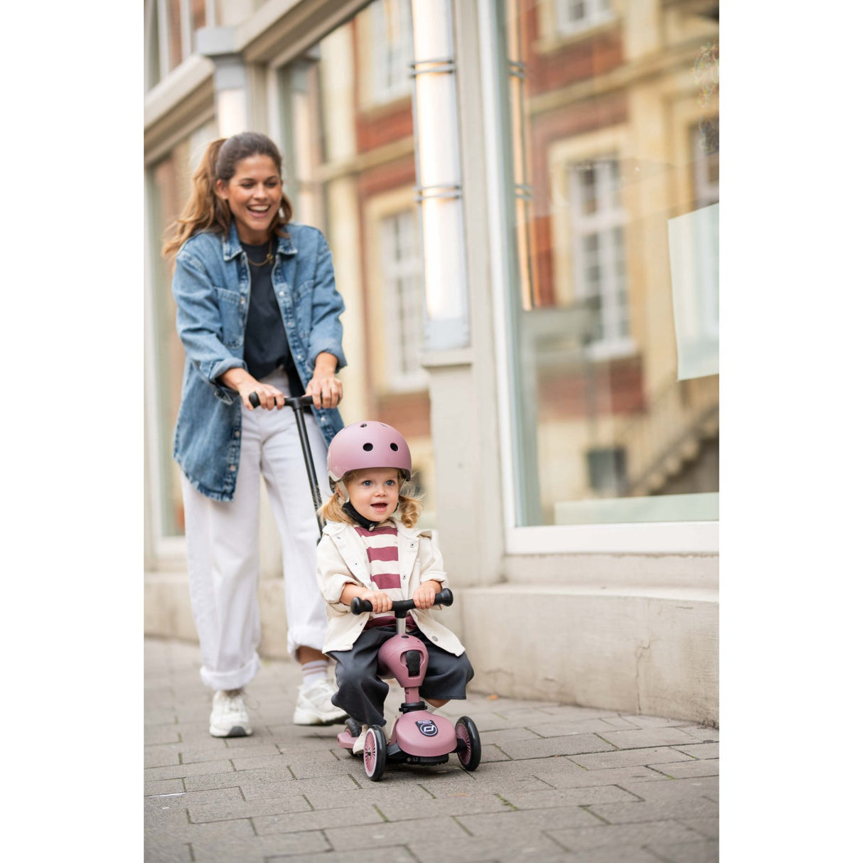 Scoot and Ride Wildberry Hjälm