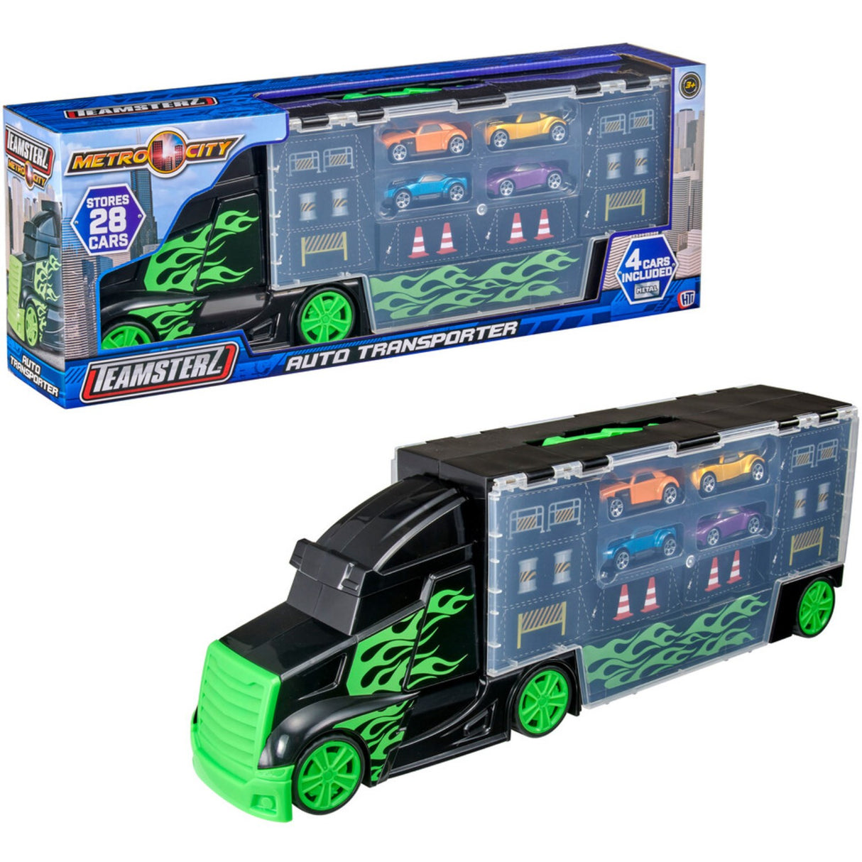 Teamsterz Transporter m. 8 Bilar