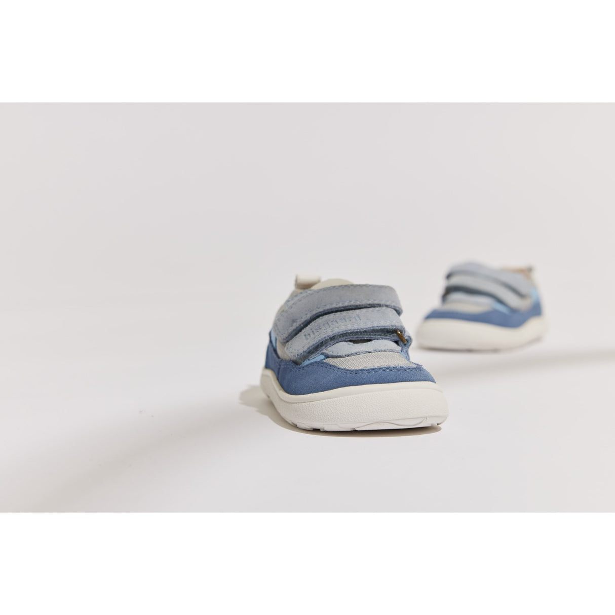 Bisgaard Dusty Blue Barefoot Elroy First Step Skor
