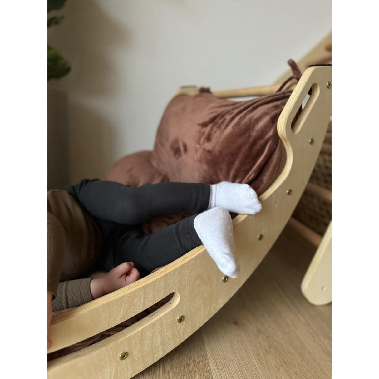 HEMMINGSEN Kids Brown Madrass För Luna Klätterbåge