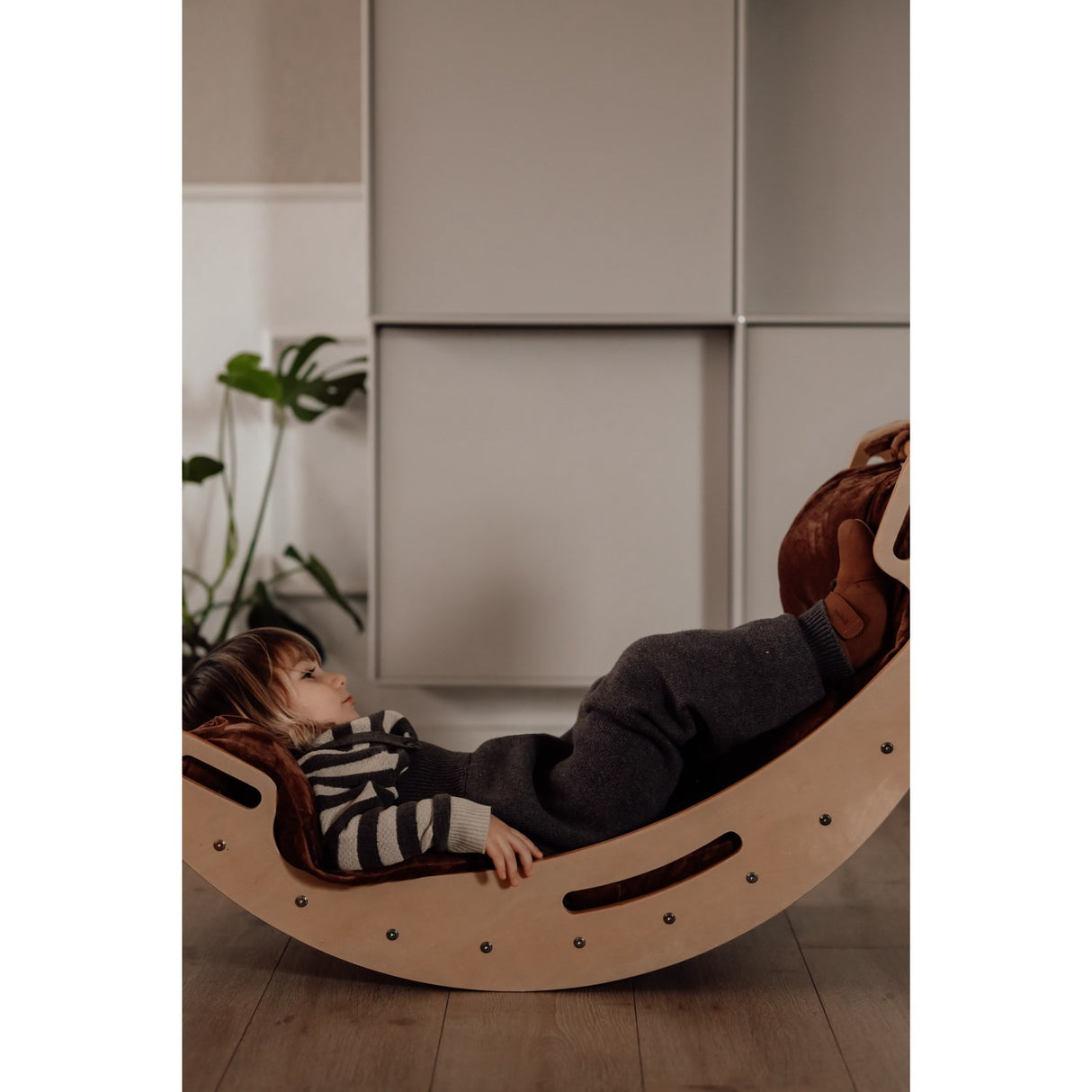 HEMMINGSEN Kids Brown Madrass För Luna Klätterbåge