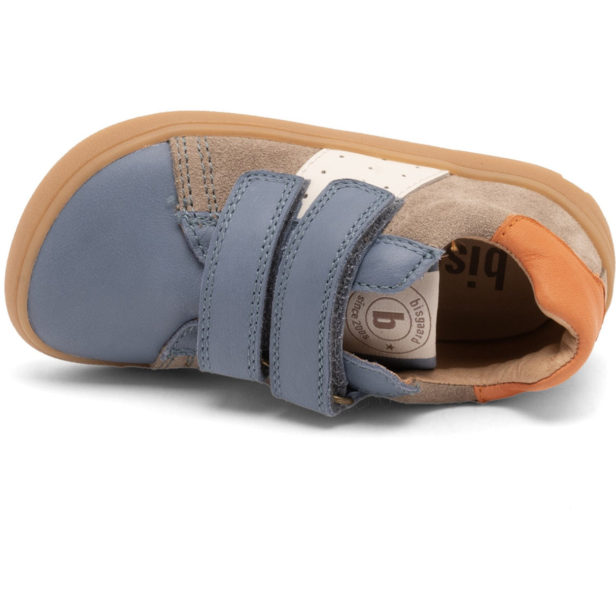 Bisgaard Sand Barefoot Ricco Kardborreband Skor