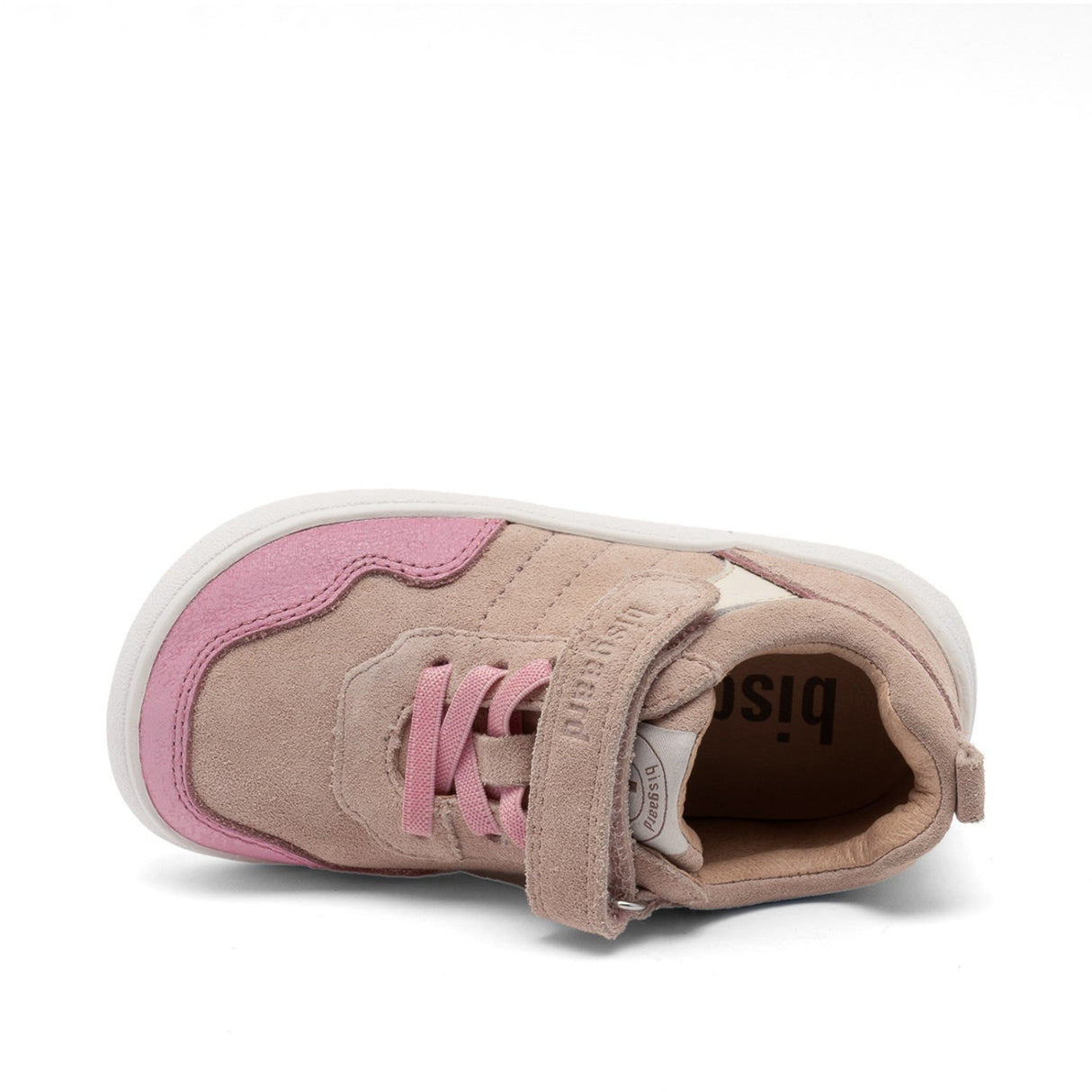 Bisgaard Dusty Rose Barefoot Baloo Kardborreband Skor