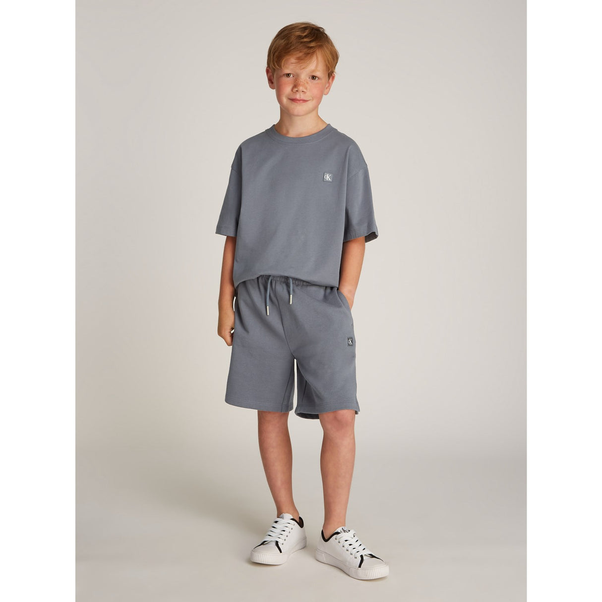 Calvin Klein Grisaille T-Skjorta/Shorts Relaxed Set