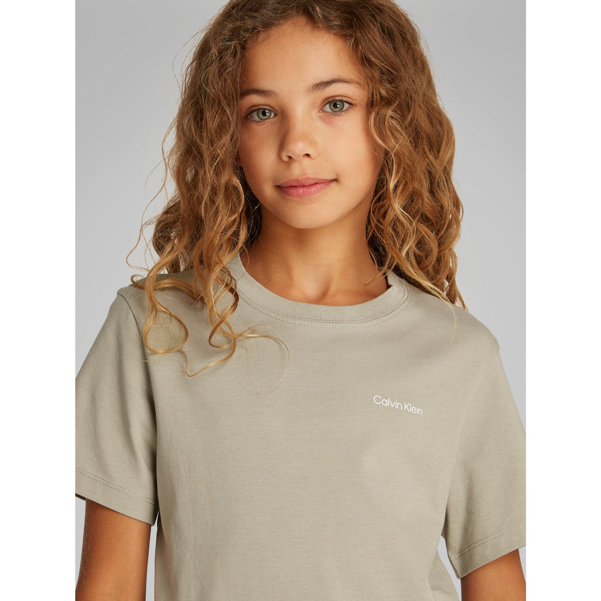Calvin Klein Laurel Oak Chest Inst.Logo Ss T-Skjorta