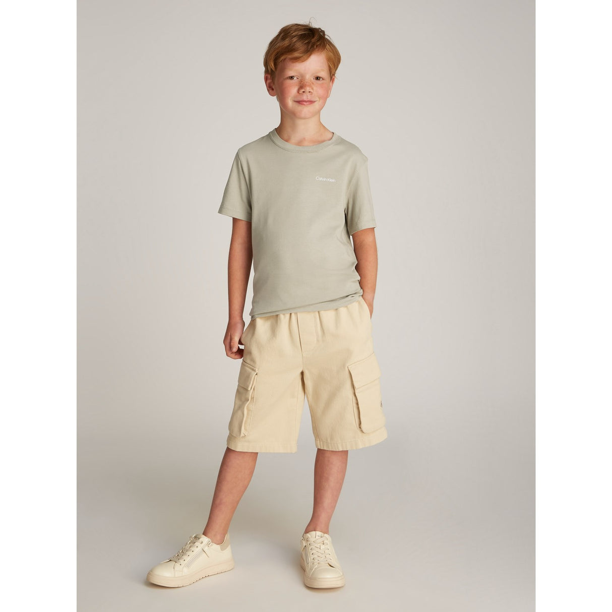 Calvin Klein Laurel Oak Chest Inst.Logo Ss T-Skjorta