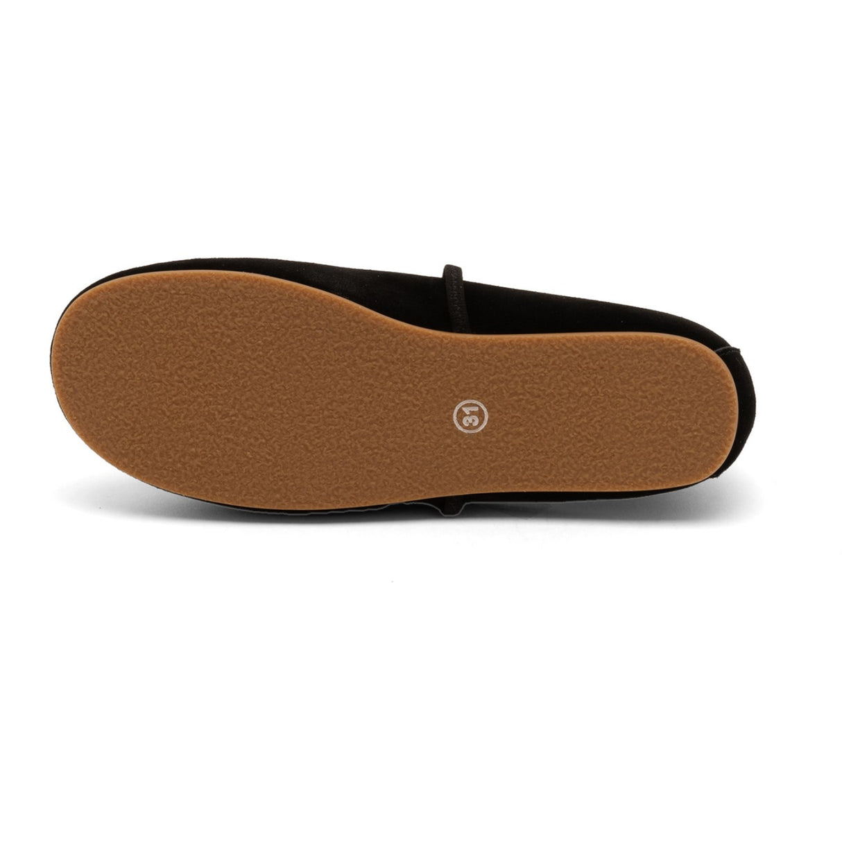 Bisgaard Black Suede Palma Ballerinaskor